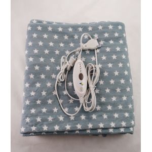 Microplush Electric Heated Wrap Shawl With PTC Sensing Wire 100W