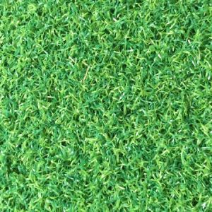 Curled Plastic Blue Artificial Turf For Cricket Pitch Field Easy Keeping