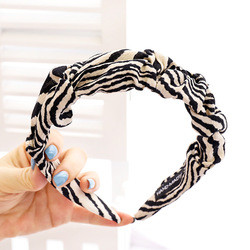 Hair hoop fashion small broken flower headdress fold out wash face hair
