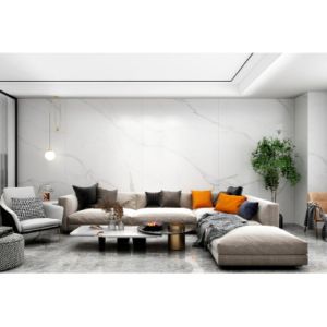 First Choice 1600*3200 Calacatta Glazed Sintered Stone Slab for Countertop and