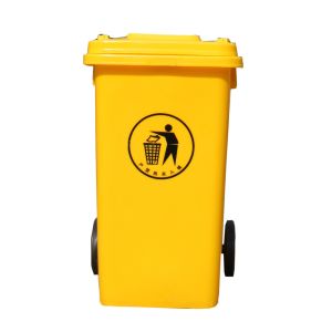 240l outdoor garbege dustbin container plastic waste bin