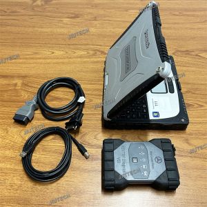 Full Set CF19 Laptop with Original MB STAR C6 WiFi Multiplexer C6 DAS WIS EPC