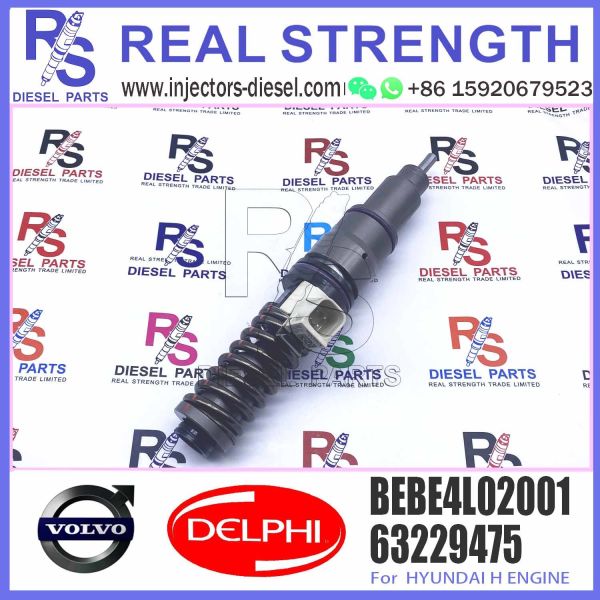 4 Pin Nozzle Assembly Diesel Electronic Unit Fuel Injector BEBE4L02001 For Engine