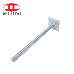 26mm To 48mm Electro Galvanized Scaffolding Jack Base