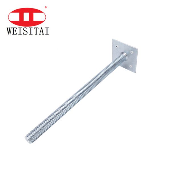 Buy 6.35MM Hollow Scaffolding Jack Base For Construction at wholesale prices