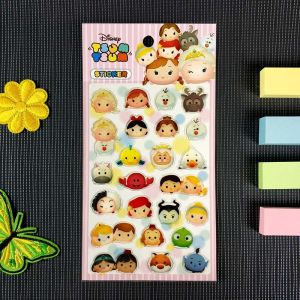 Crystal Epoxy 3D Cartoon Stickers Oil glue Transparent Cartoon Stickers