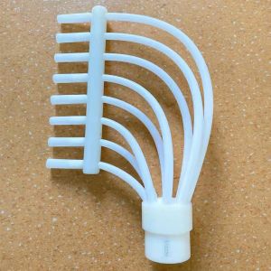 Quality Tribo Gun Nozzle Powder Coating Spare Parts 45 Degree Angle for sale