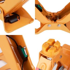 15A Electric Scissor Jack , 3000kg Hydraulic Lift Pallet Jack