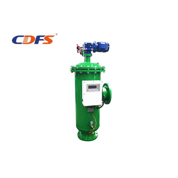 Electronic Motor Automatic Self Cleaning Irrigation Filters , 65 ℃ Sand Water
