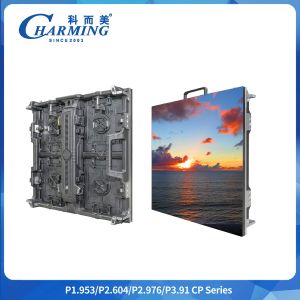 P2.6-P3.91 Outdoor and indoor LED Screen 500*500mm/500*1000mm 7KG/14KG 400W Easy
