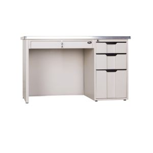 Quality Metal Top Office Steel Executive Desk Table With Three Drawers for sale