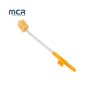 Medical Suction Toothbrush With Sponge Brush