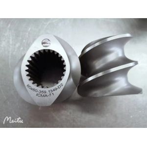 SUS630 Extruder Screw Elements , Twin Screw Extruder Parts Conveying Element