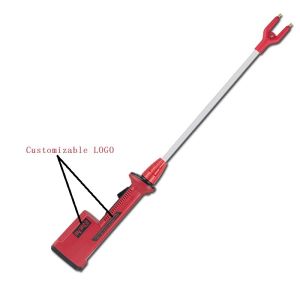 Quality Red 5200mah Rechargeable Cattle Prod 98cm Electric Cow Prodder for sale