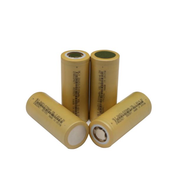 Buy Long Cycle Rechargeable 26650 5000mah Lithium Ion Battery For Power Tools at wholesale prices