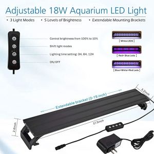 LED 8 Gallon Hygger Aquarium Fish Tank