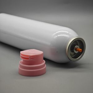 Shaving foam valve for sensitive skin users with gentle foam release and