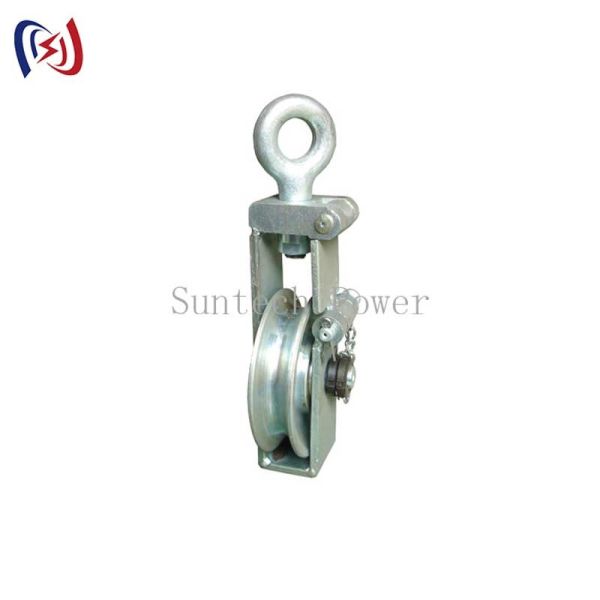 Buy 160mm Ending Conductor Stringing Blocks 30KN-80KN Ratel Load at wholesale prices