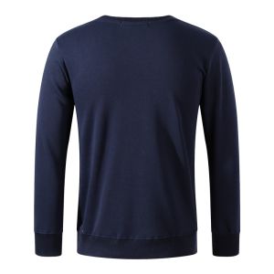 SGS Unlined Embroidery Long Sleeve Pullover Hoodie Threaded Cuffs