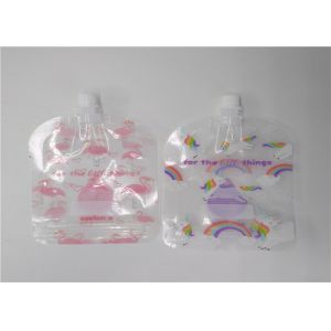 Custom Printing Transparent Spout Pouch Packaging