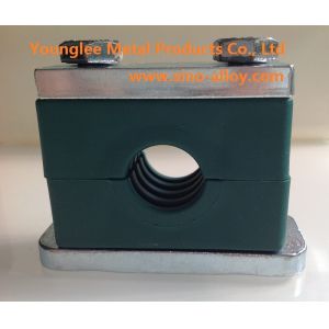 Heavy duty pipe clamps to DIN 3015-2, for hydraulic tube clamping, top quality