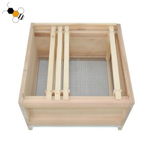 3 Layers 20mm Unassembled National Bee Hive With Metal Roof