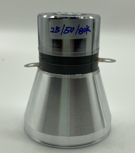 Heat Resistance 56mm Ultrasonic Cleaning Transducer Three Frequency 25k / 50k / 80k