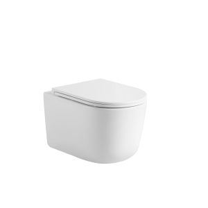 New Turbo Flush Washdown P Trap Wall Hung Toilet