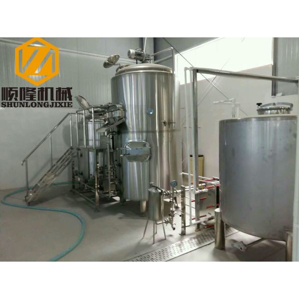 Buy Steam Heated Small Brewing Systems 1000L Auto Control CE Certificated at wholesale prices