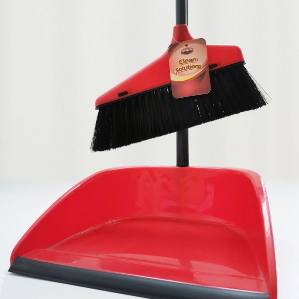 Long Handled Dust Push Broom