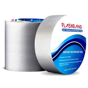 China Waterproof Butyl Tape Self Adhesive Flash Band Tape for Office Building Performance on sale