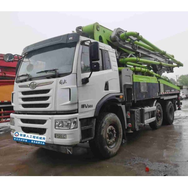 Buy 2021 Zoomlion 40m Concrete Pump Truck with FAW Chassis at wholesale prices