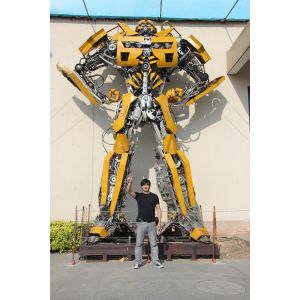Customized Special Effect Equipment Smart Bumblebee Robot Characters for