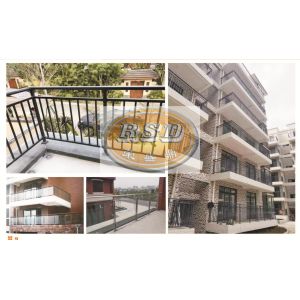 Galvanized Zinc Steel Railing for Industrial Outdoor Safety