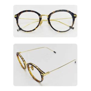optical glass , AccetateBrown+Gold,optical frame,eyewear frame,full frame