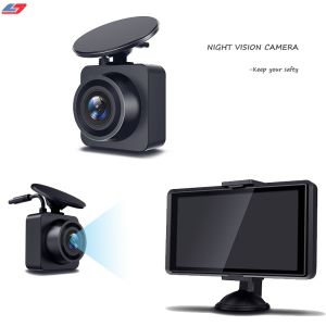 175 Degree 5'' 200mA Night Vision Car Camera System Foggy Breaking