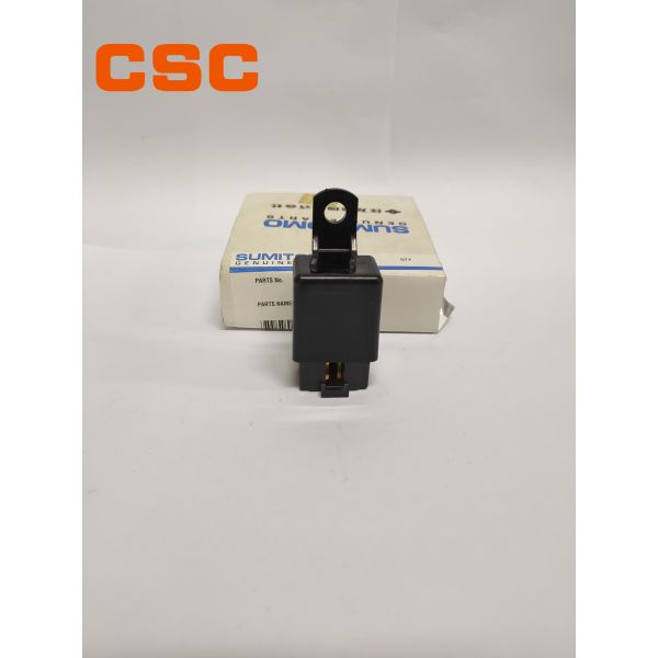 Buy Black KHR2836 DC24V Relay SH200A3 SUMITOMO Excavator Equipment Parts at wholesale prices