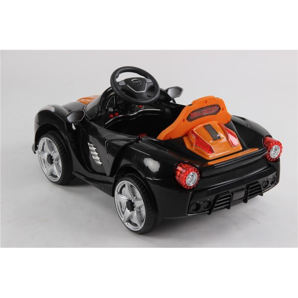 Super Single Seat Black Kids Car Ride On 6v 12v Electric Car for Young Children