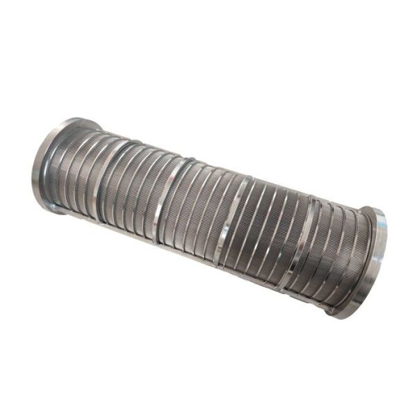Buy SS 304 Slot 2mm 20inch Water Filter Cartridge For Fecal Filtration at wholesale prices