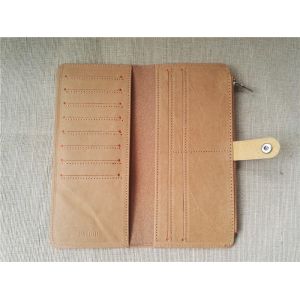 washable kraft paper wallet, zipper bag, card holder