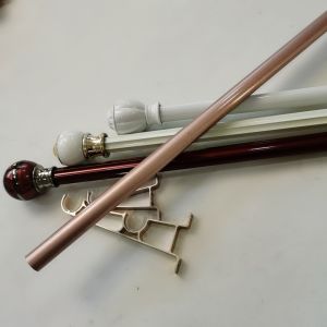 Home 6.7 Meter 28mm Single Bracket Simple Curtain Rod