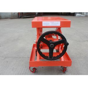 Triple Scissor Mobile Hydraulic Lift Table 770-Lb Capacity