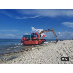 Multi Function Cutter Suction Sand Dredging Equipment Amphibious
