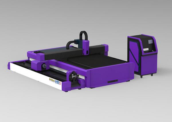 Buy Linear Guide Rail Metal Fiber Laser Cutting Machine 1000W With Windows Operating System at wholesale prices