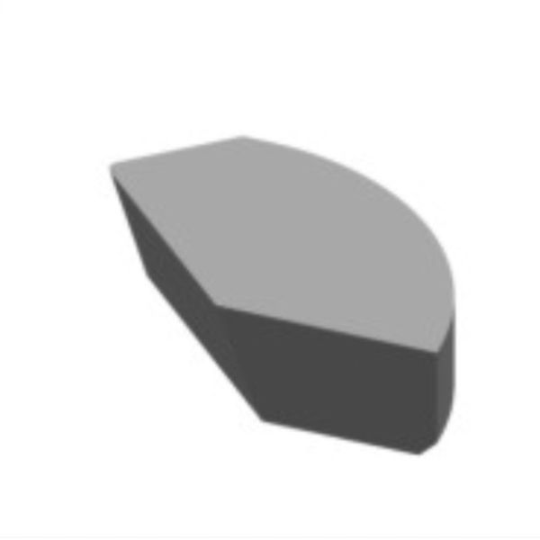 Buy Brazing L15mm Tungsten Carbide Insert For Periphery Turning Tools at wholesale prices