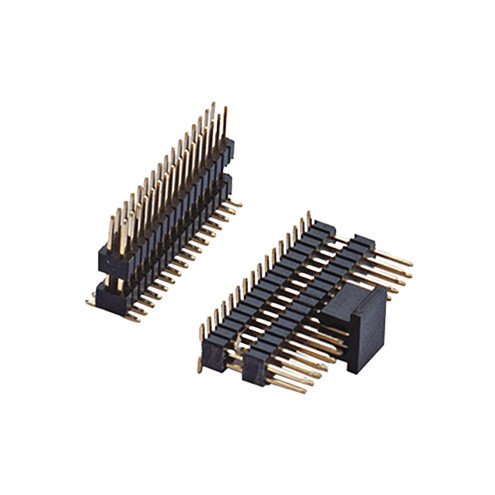 2.54 mm pin header Board Spacer dual row SMT soulin shenzhen factory gold plated