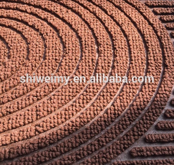 Polypropylene loop embossed mat Rubber mat