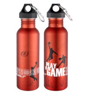China Wide Mouth 25oz, 750mL Stainless Steel Sports Water Bottle - BPA Free bottle on sale