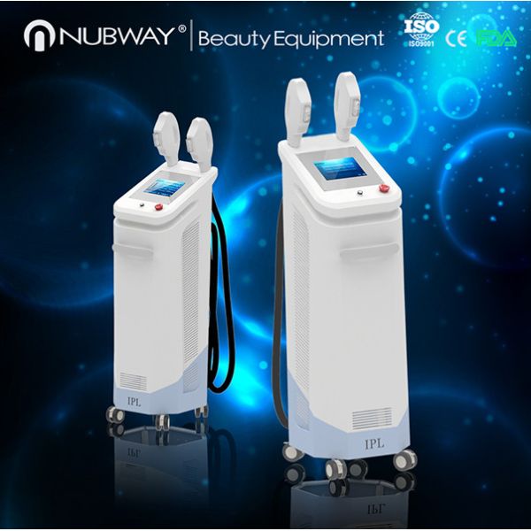 Buy Professional Multifunctional 3 handpieces Elight SHR IPL Hair Removal Machine at wholesale prices