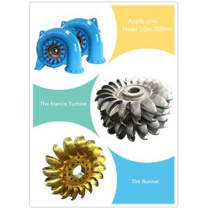 1M Water Turbine Parts Pelton Runner In Hydro Power Plant
